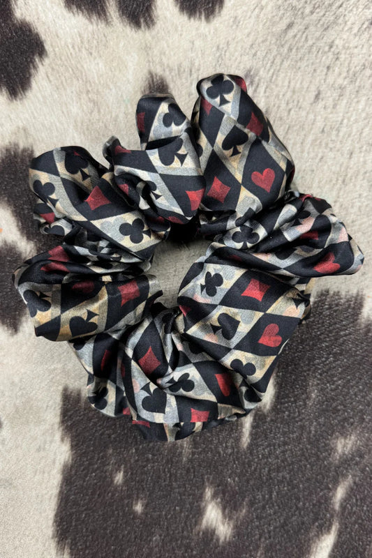 WILD CARD SCRUNCHIE