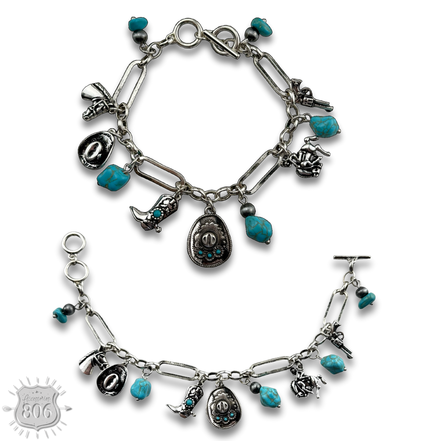 Western style charm bracelet