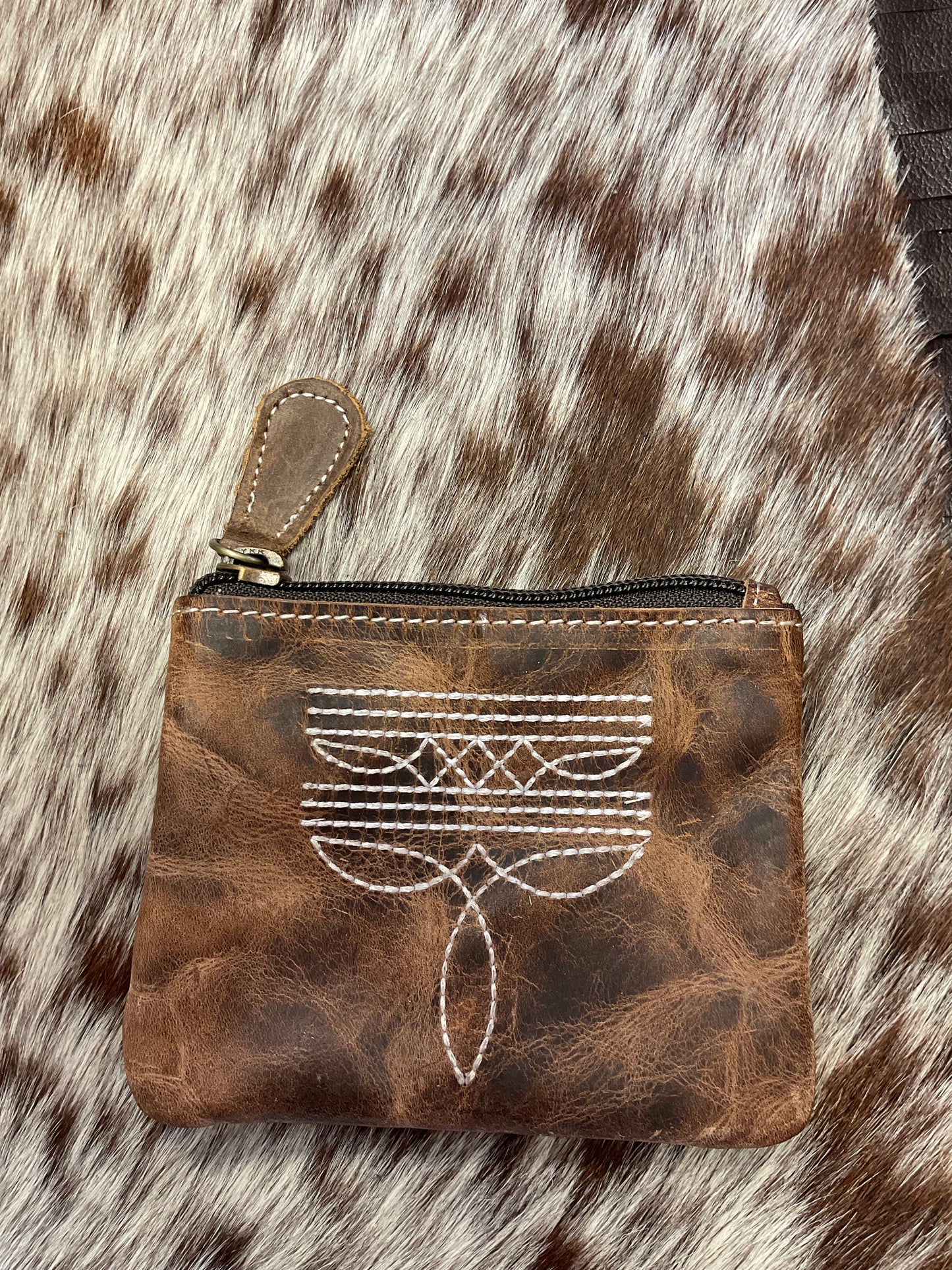 Mini Leather Coin Pouch