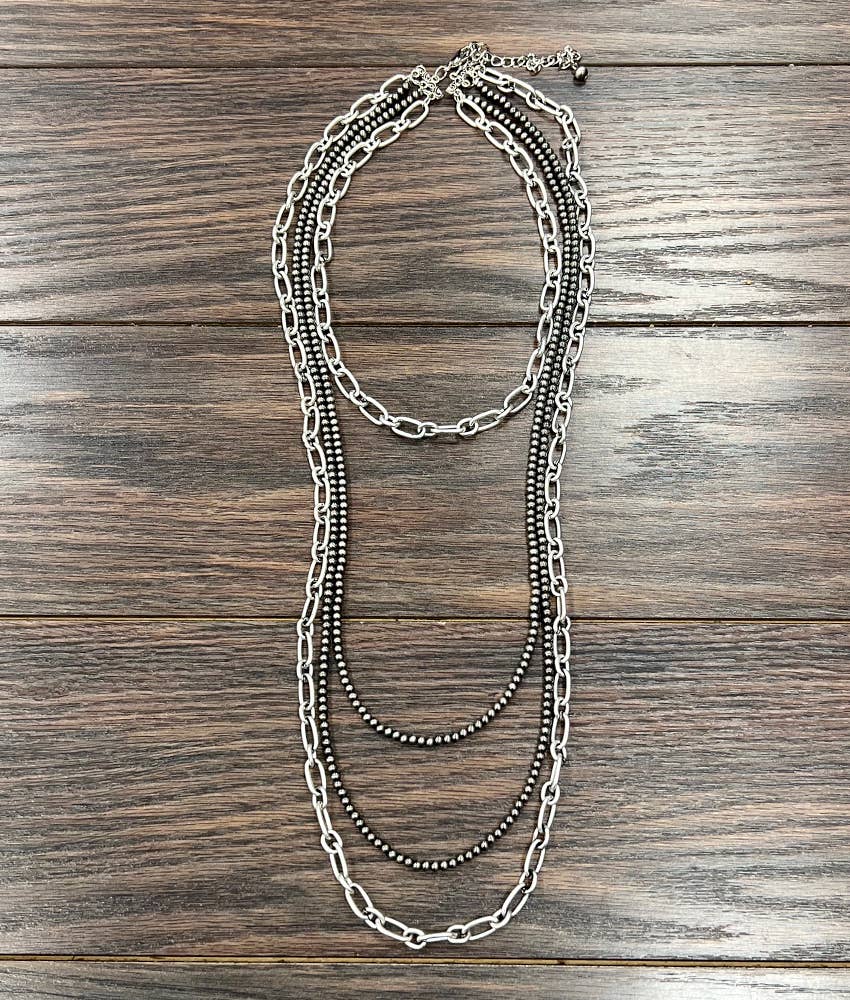 Bridgeport Handmade Polish Navajo Bead Necklace