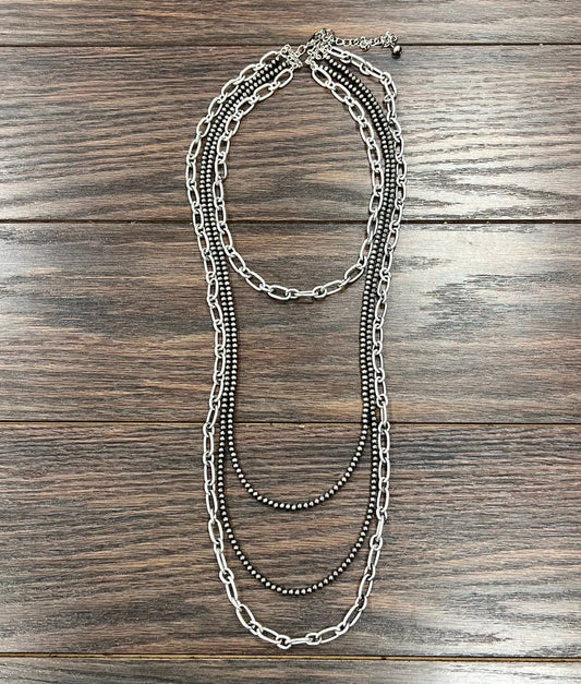 Bridgeport Handmade Polish Navajo Bead Necklace