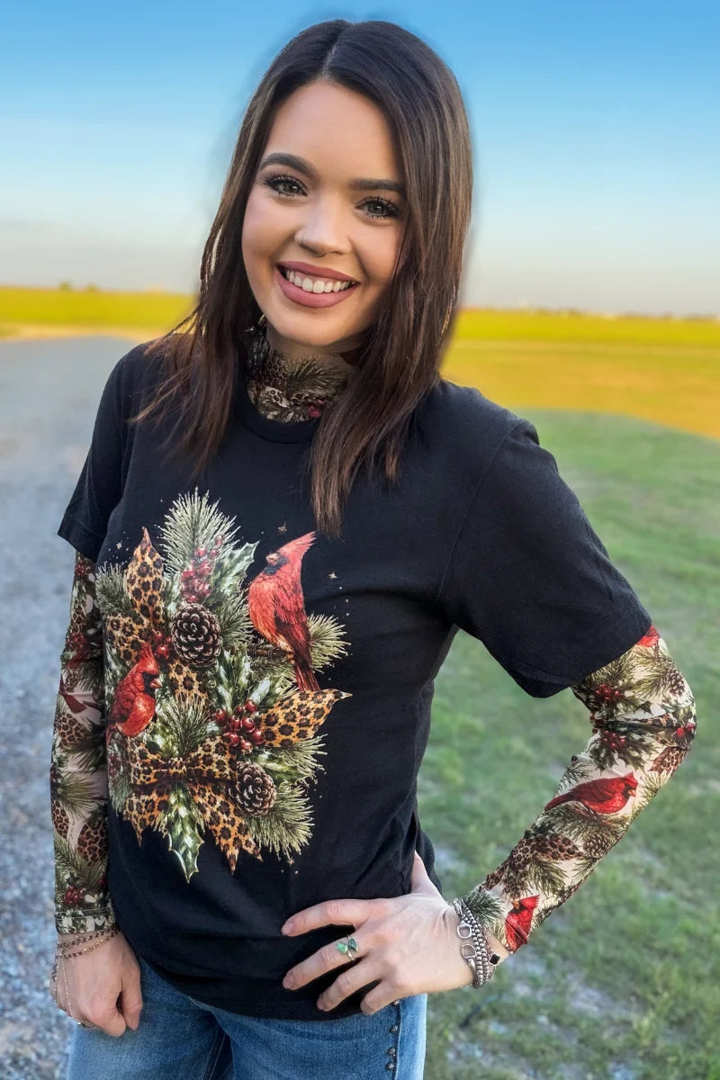 CHRISTMAS IN THE PINES TEE