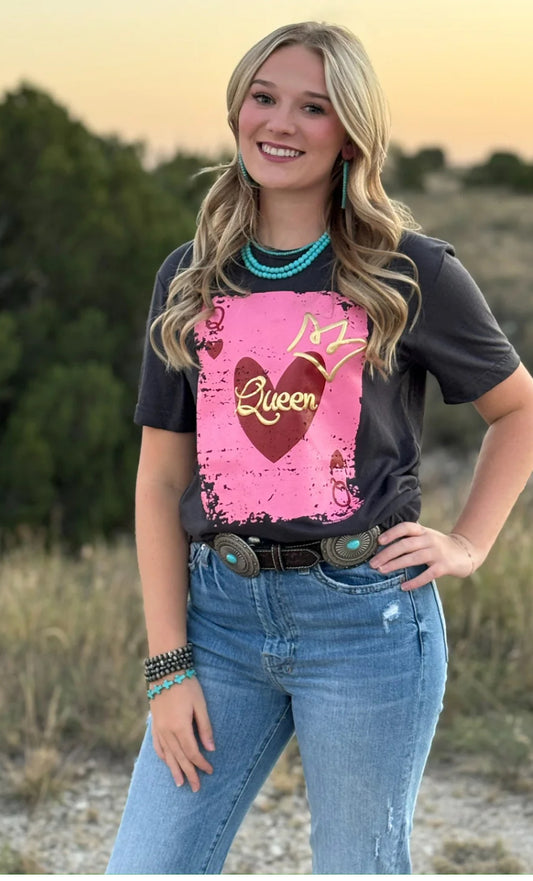 Queen Of Hearts Tee