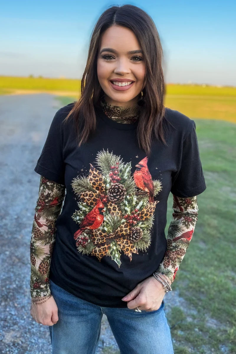CHRISTMAS IN THE PINES
MESH TOP