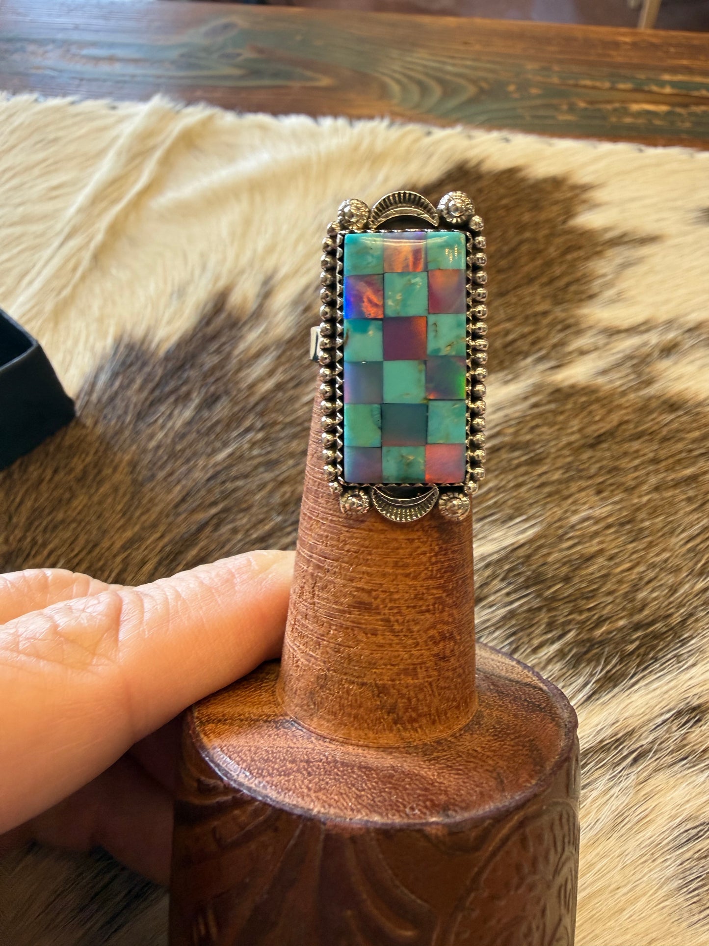 Kandy Kay Multi Colored Sterling Silver Ring