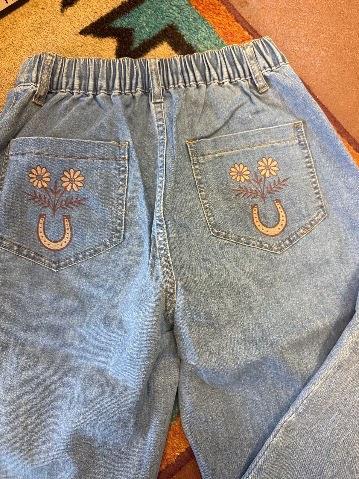 CAMPFIRE WIDE LEGGED DENIM JEAN