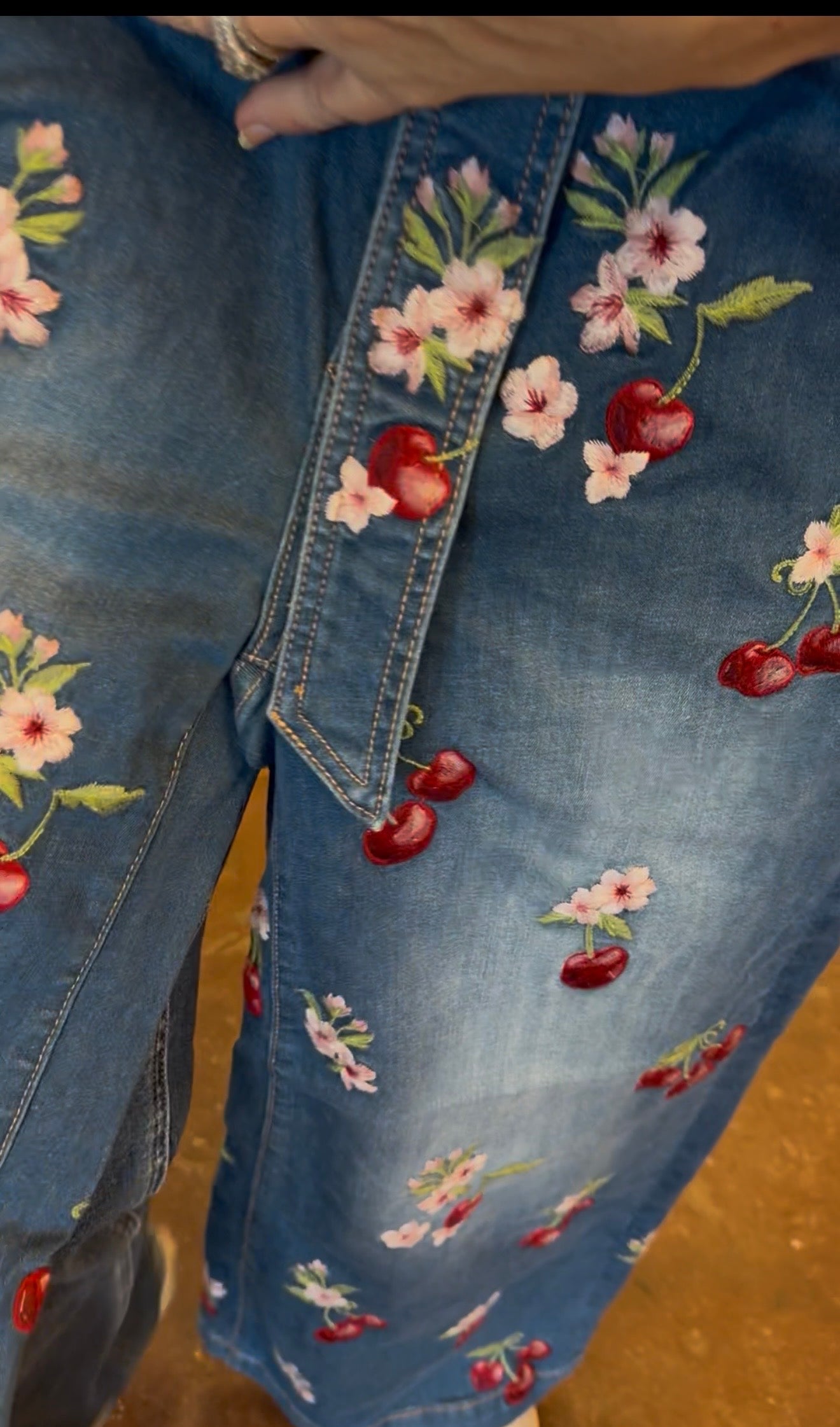 Olivia X Cherry On Top Jeans