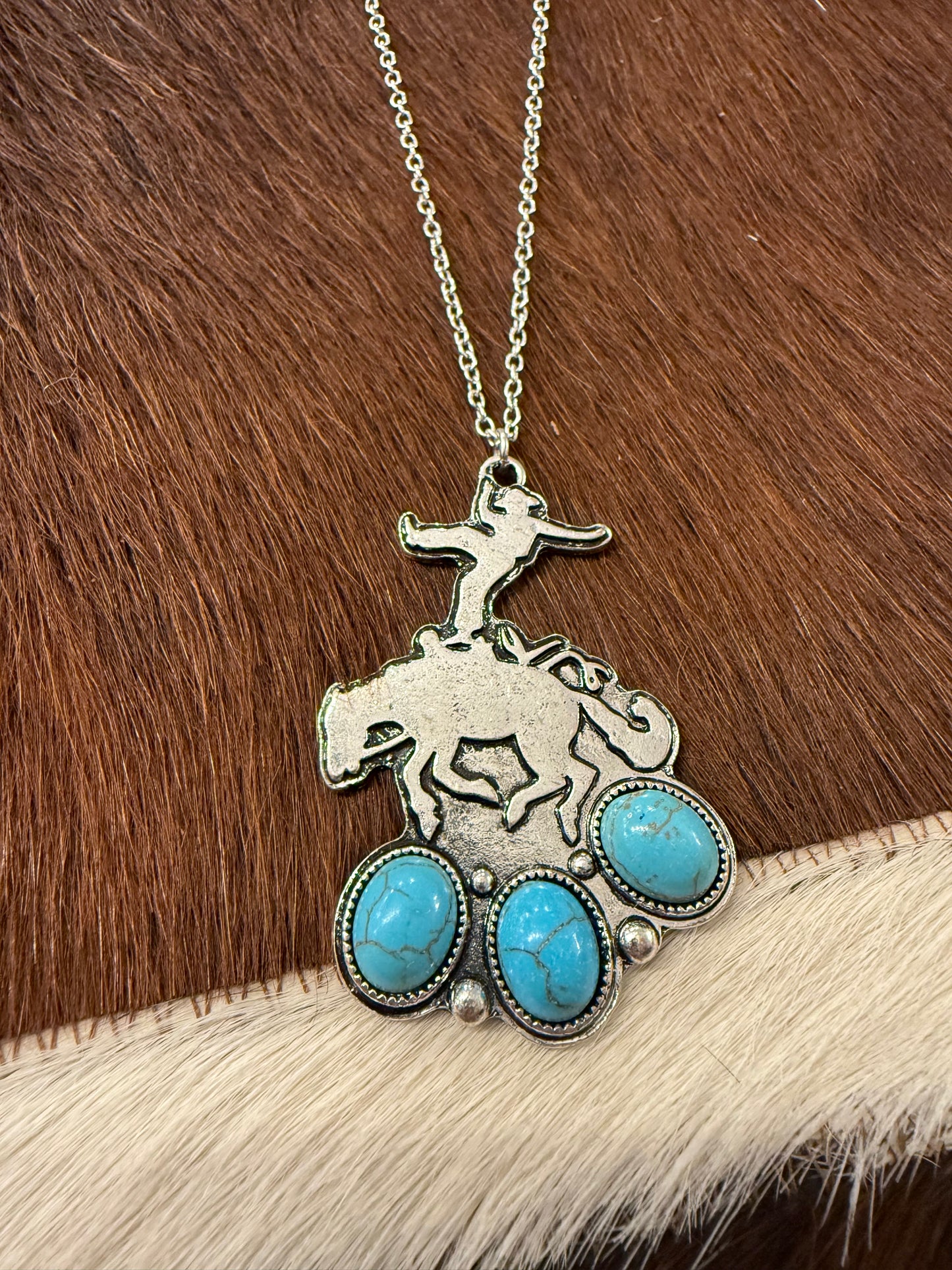 Kick It Cowboy Necklace