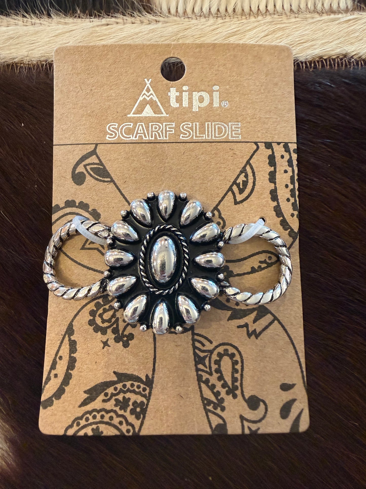 Concho Scarf Slide