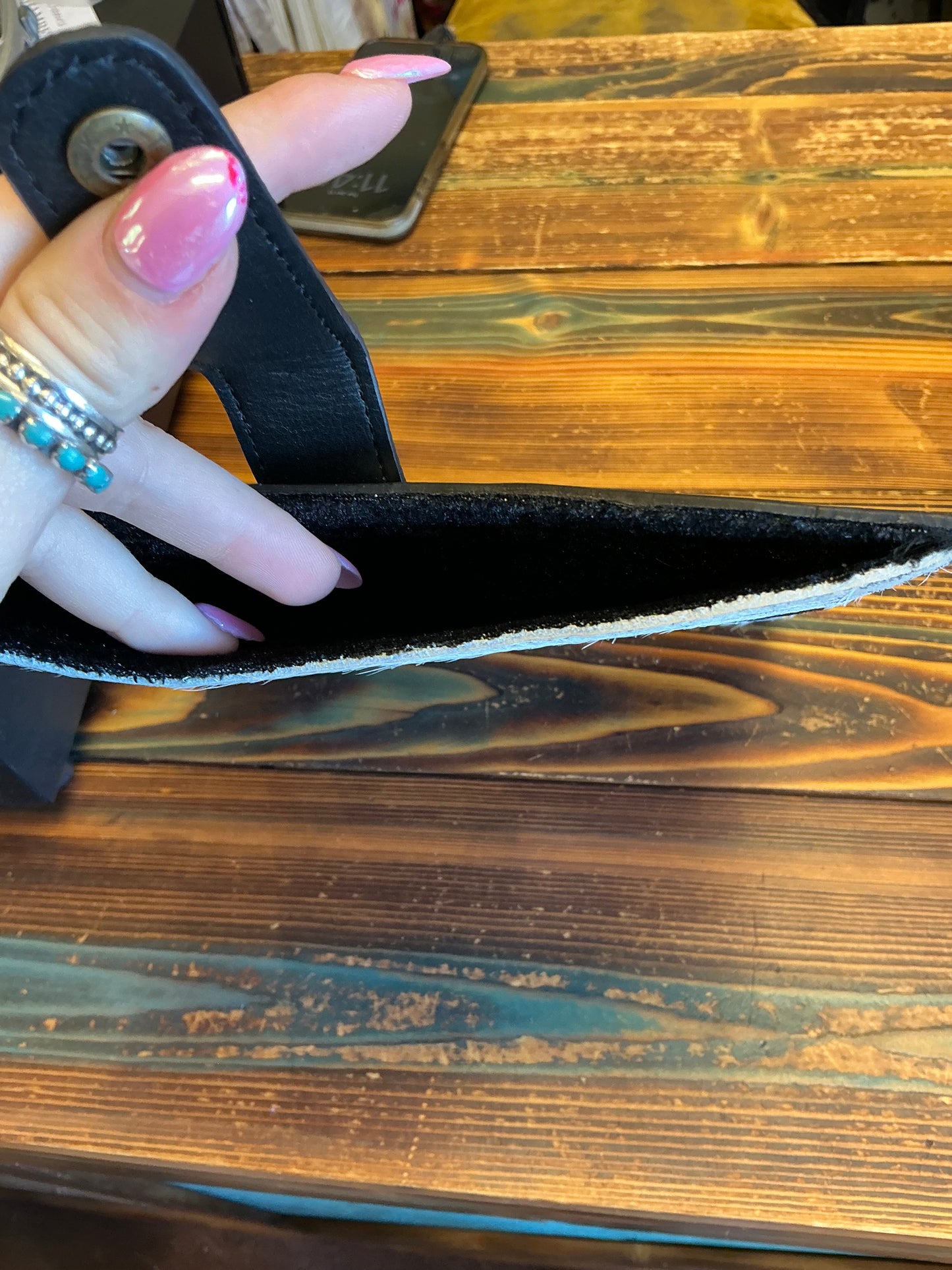 Checkered Cowhide IPad Cover