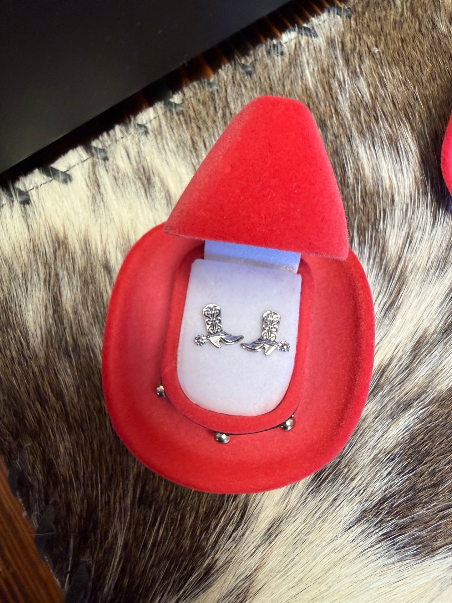 AWST Boots n Spurs Necklace/Earrings