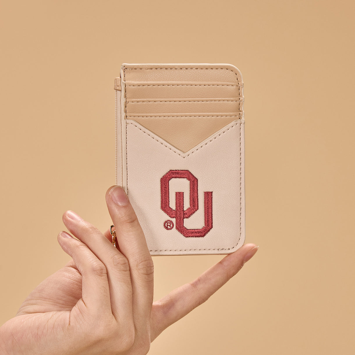 University of Oklahoma Sooners Zip Card Case