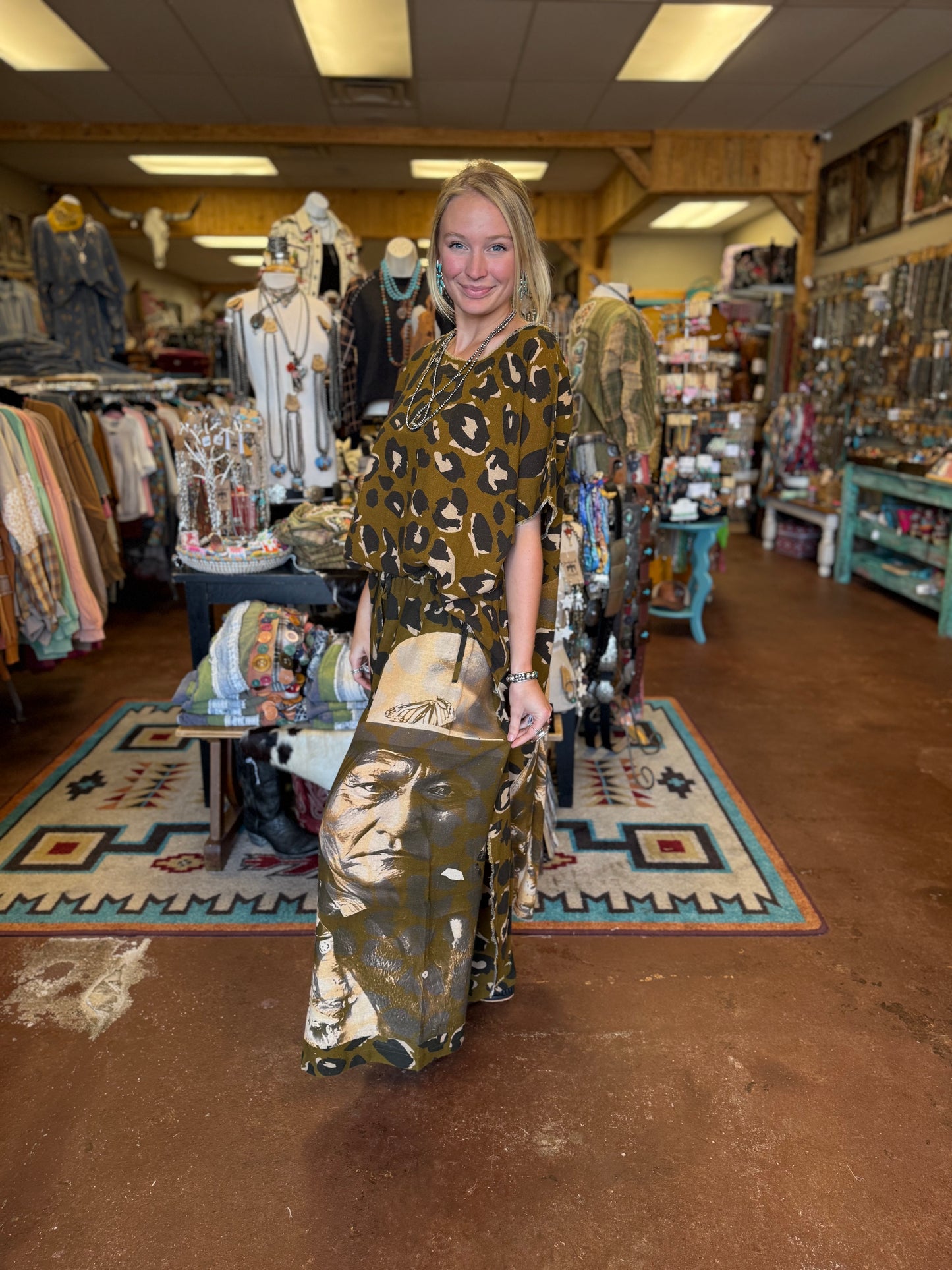 Native American Rodeo Hi-Lo Tunic OR Pants