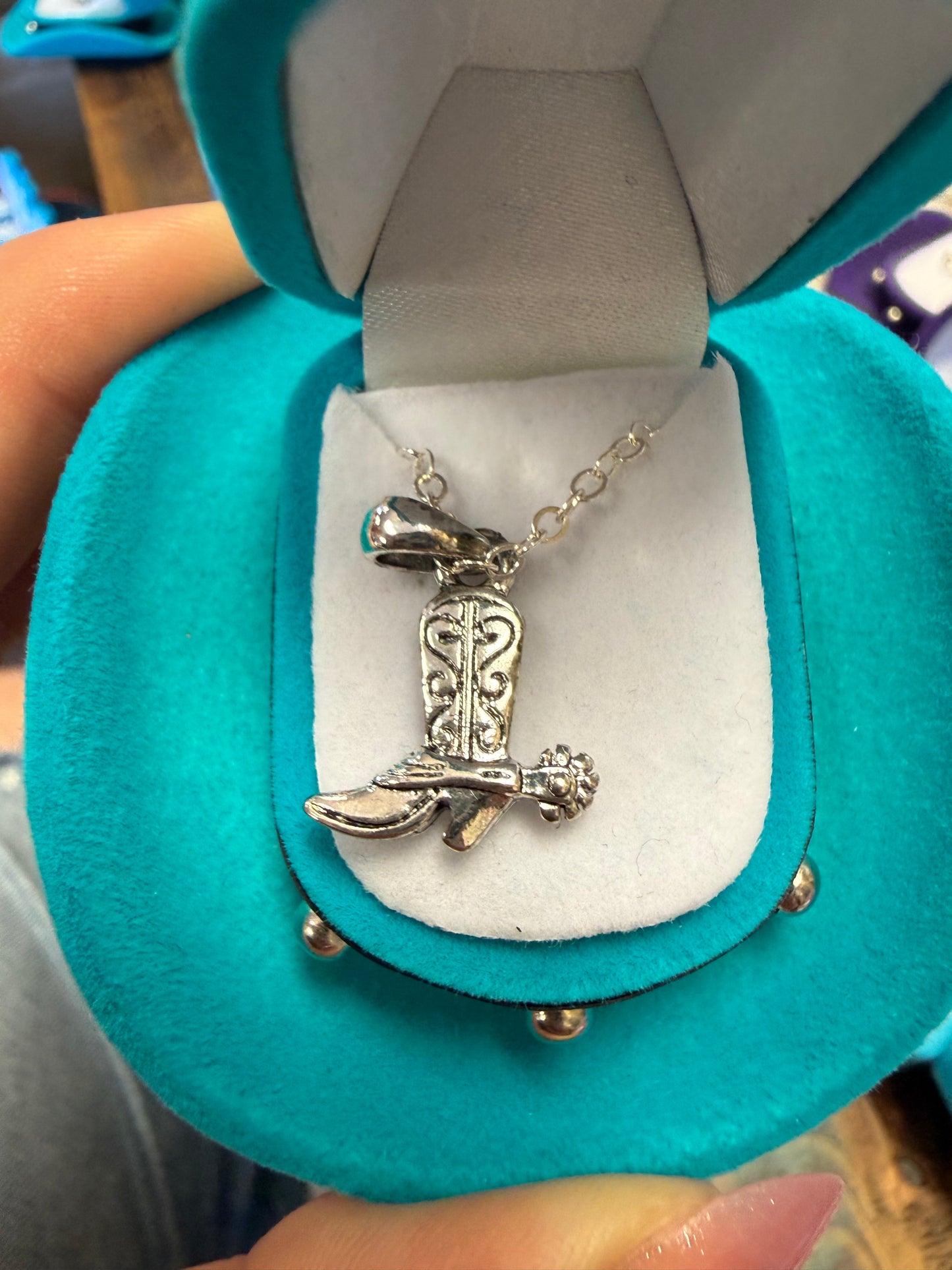 AWST Boots n Spurs Necklace/Earrings