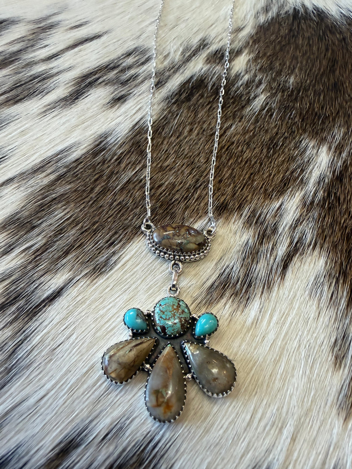 Royston Rhapsody Sterling Silver Statement Necklace