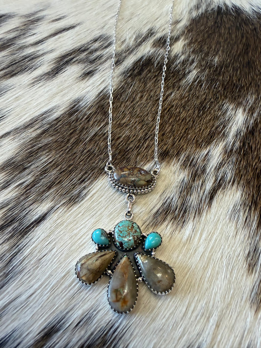 Royston Rhapsody Sterling Silver Statement Necklace