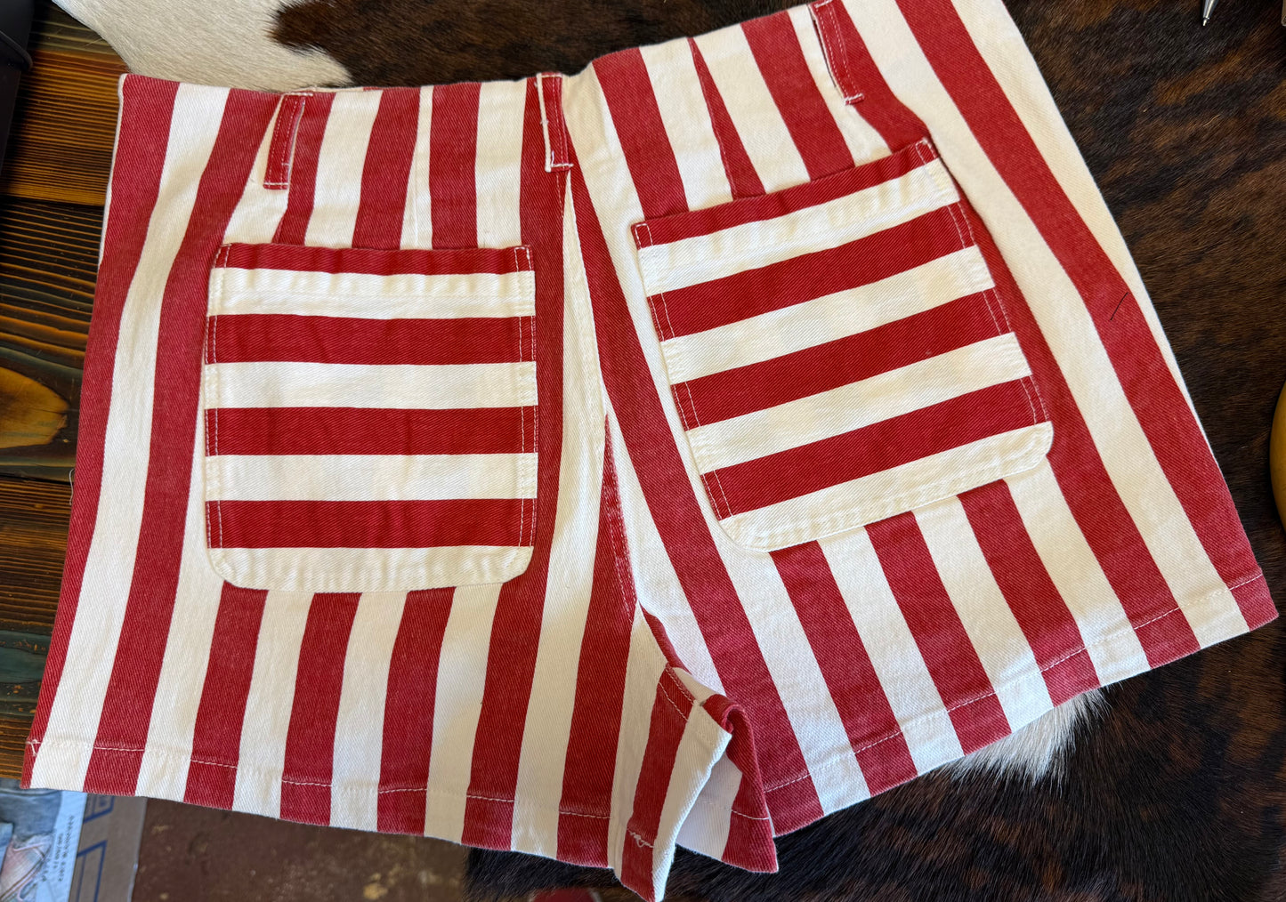 Tommy Mineral Washed Striped Shorts