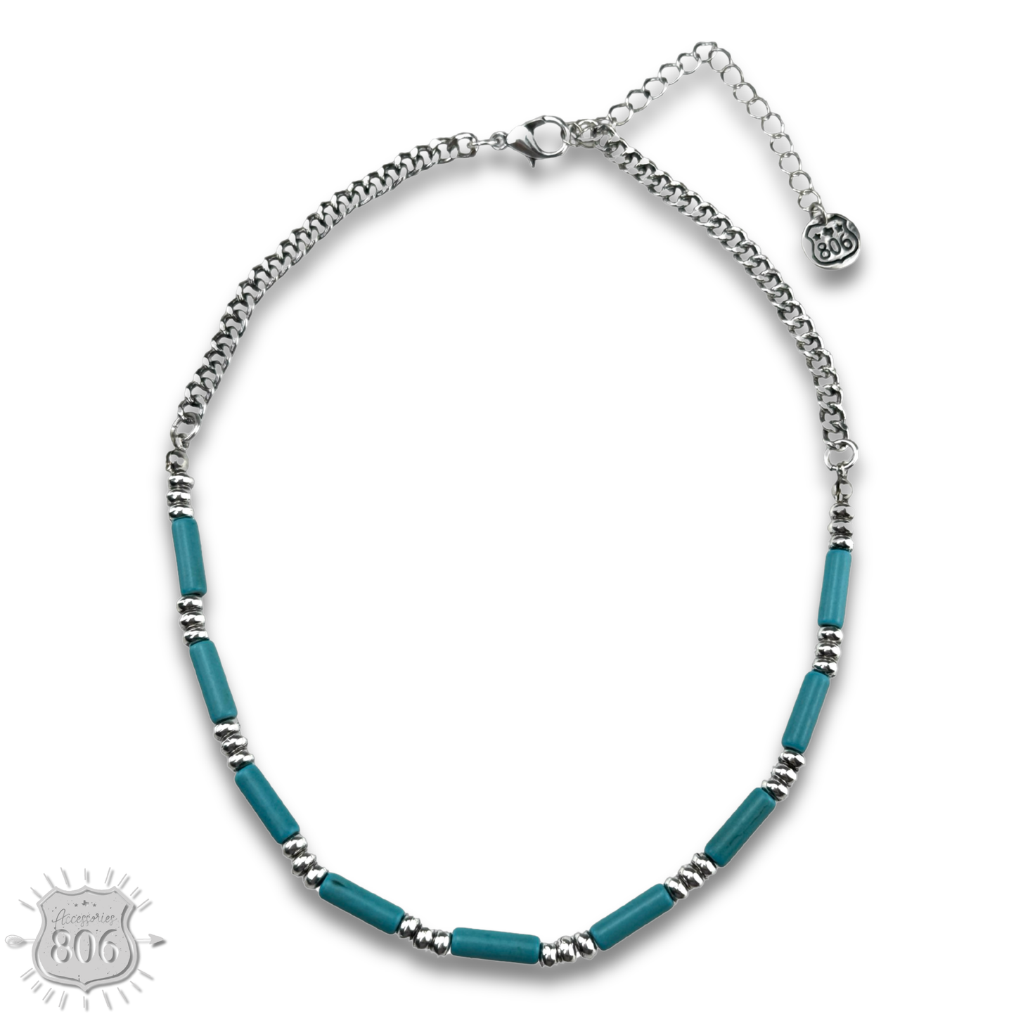 Western style charm necklace