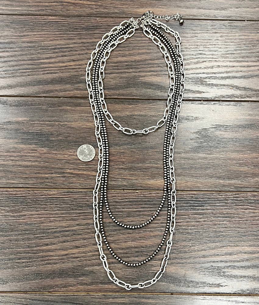 Bridgeport Handmade Polish Navajo Bead Necklace