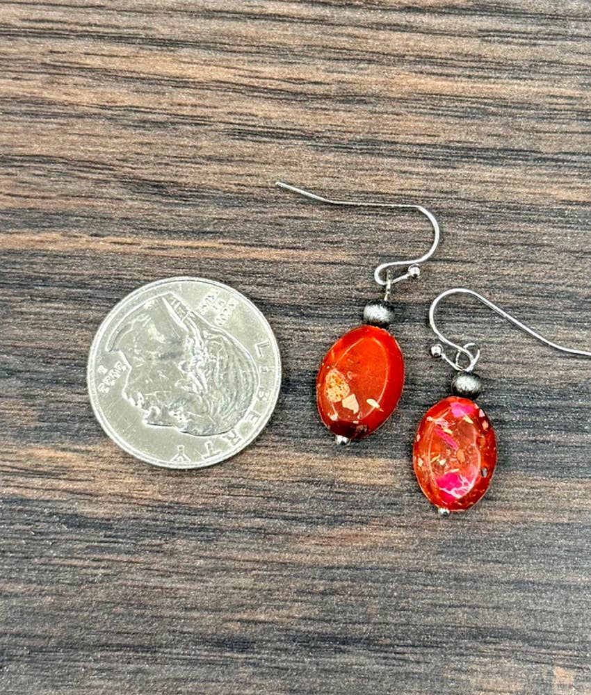 Bloomingdale 12mm Oval Gemstone Earrings