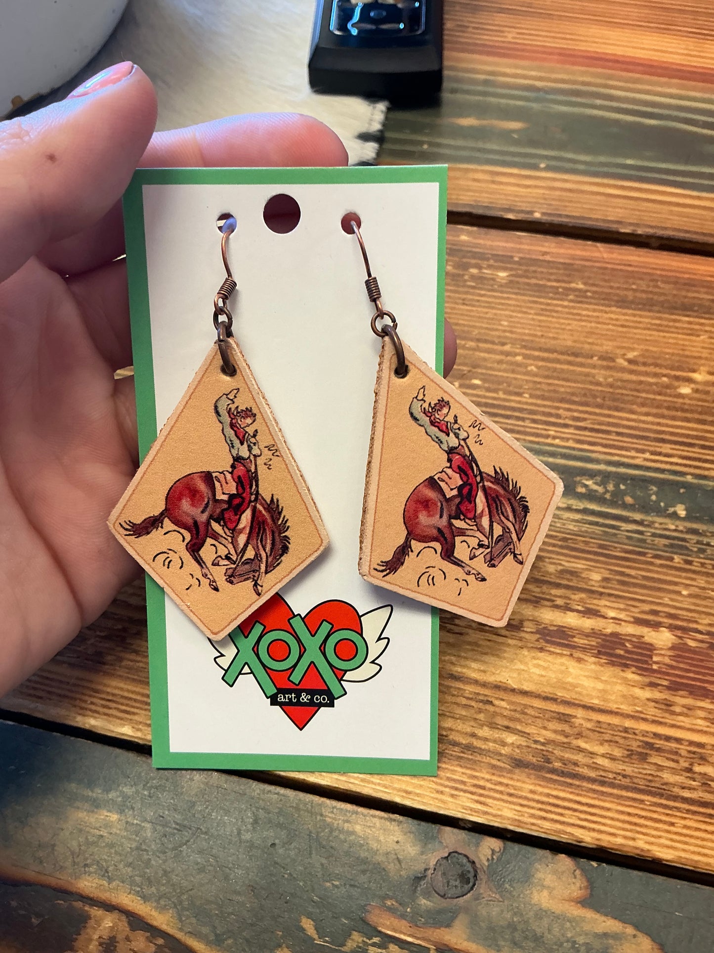 Western Waco Earrings