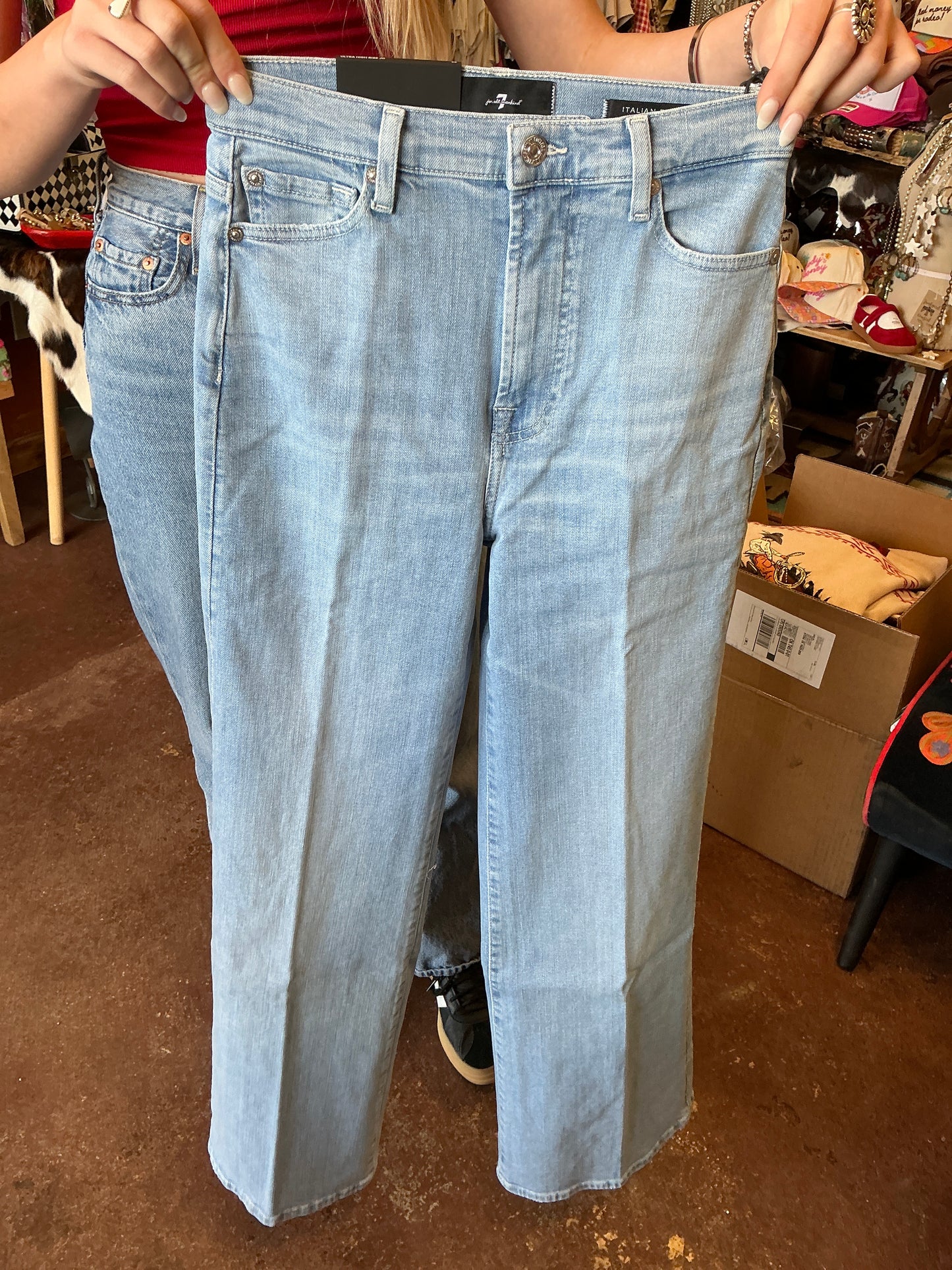 Ultra High Rise Jo Indigo Bloom