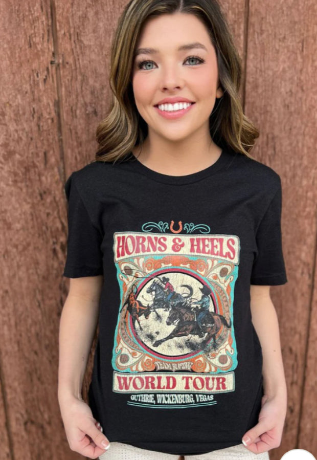 Team Roping World Tour Tee