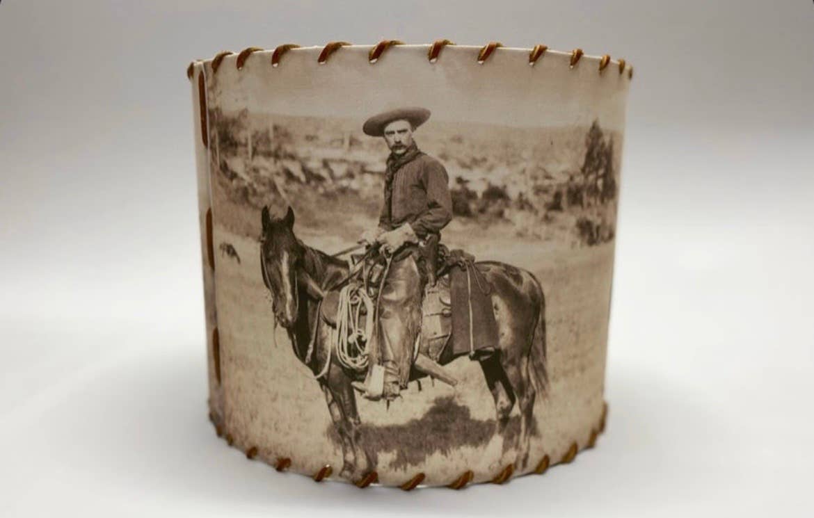 Lampshade West Texas Cowboys