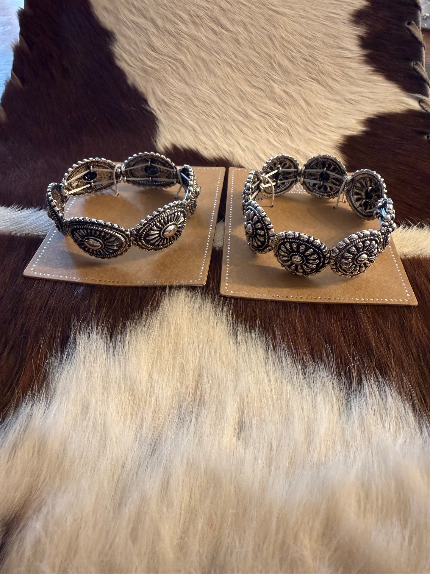 Stretchy Concho Bracelet