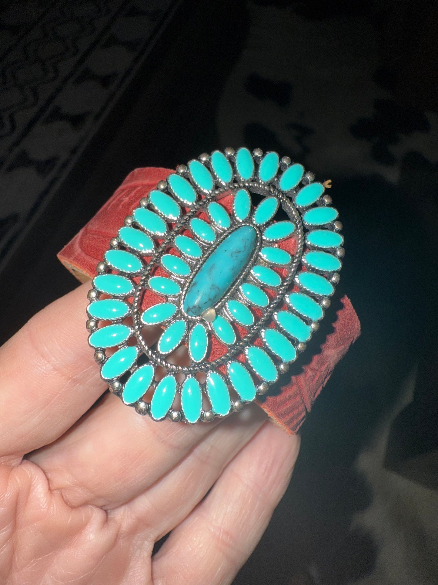💎 “Spirit of Turquoise” Cuff – “Ride with the Color of the