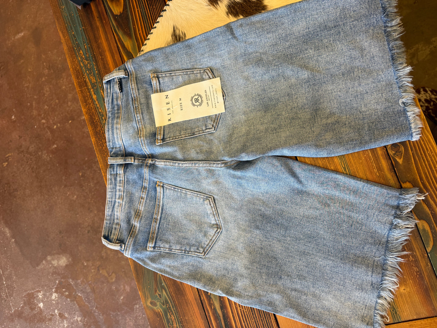 Risen Tummy Control Slouchy Bermuda Shorts
