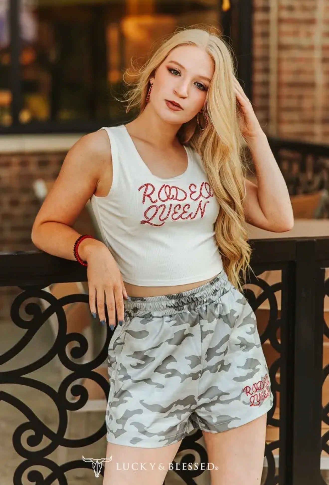 Rodeo Queen Camo Short/Lounge Set