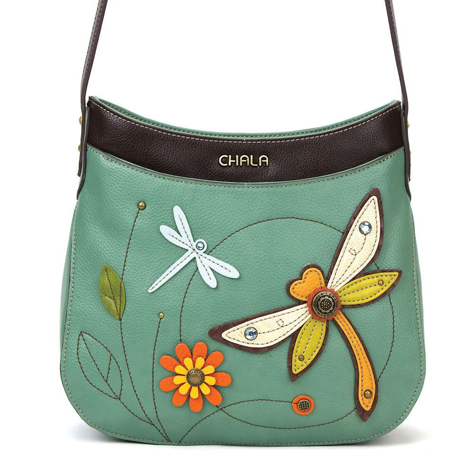 CRESCENT CROSSBODY -
DRAGONFLY