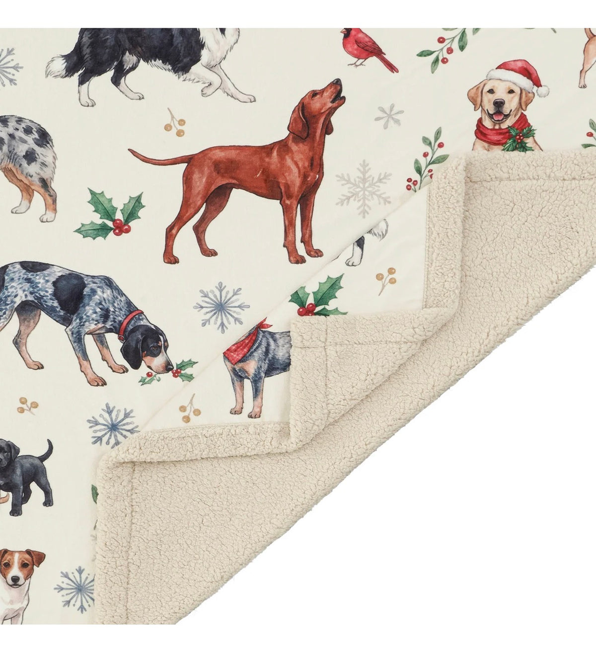Christmas Dogs - Campfire
Sherpa Throw