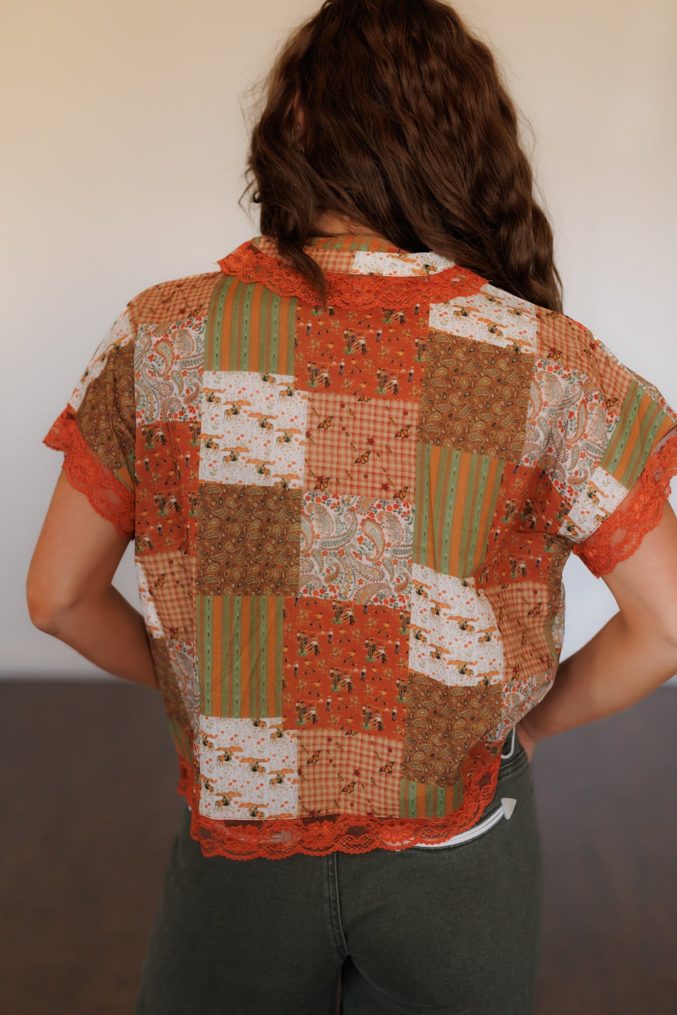 Patchwork Lace Top
