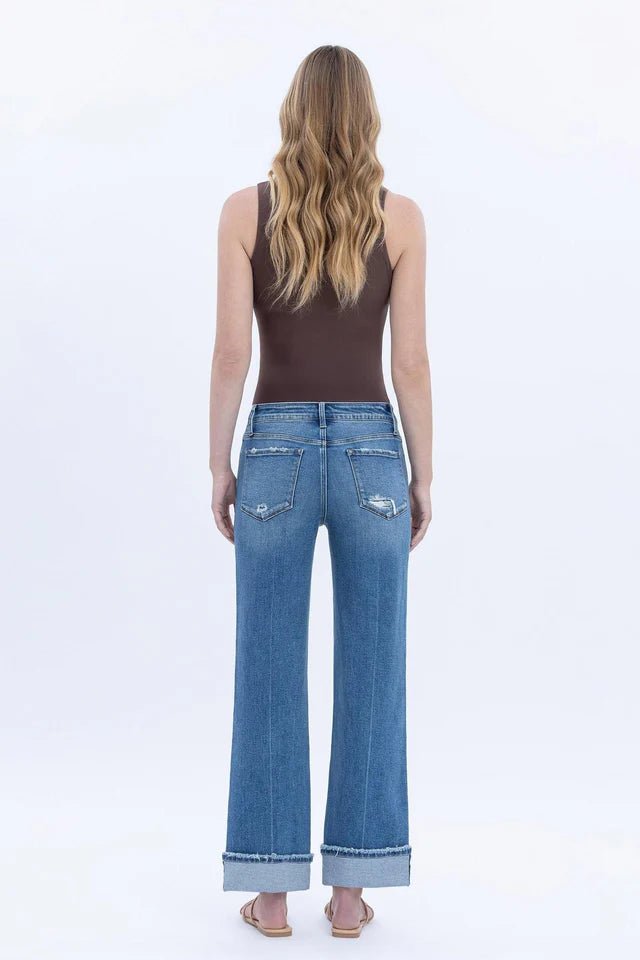 Vervet Delicate Gleam Mid Rise Jeans