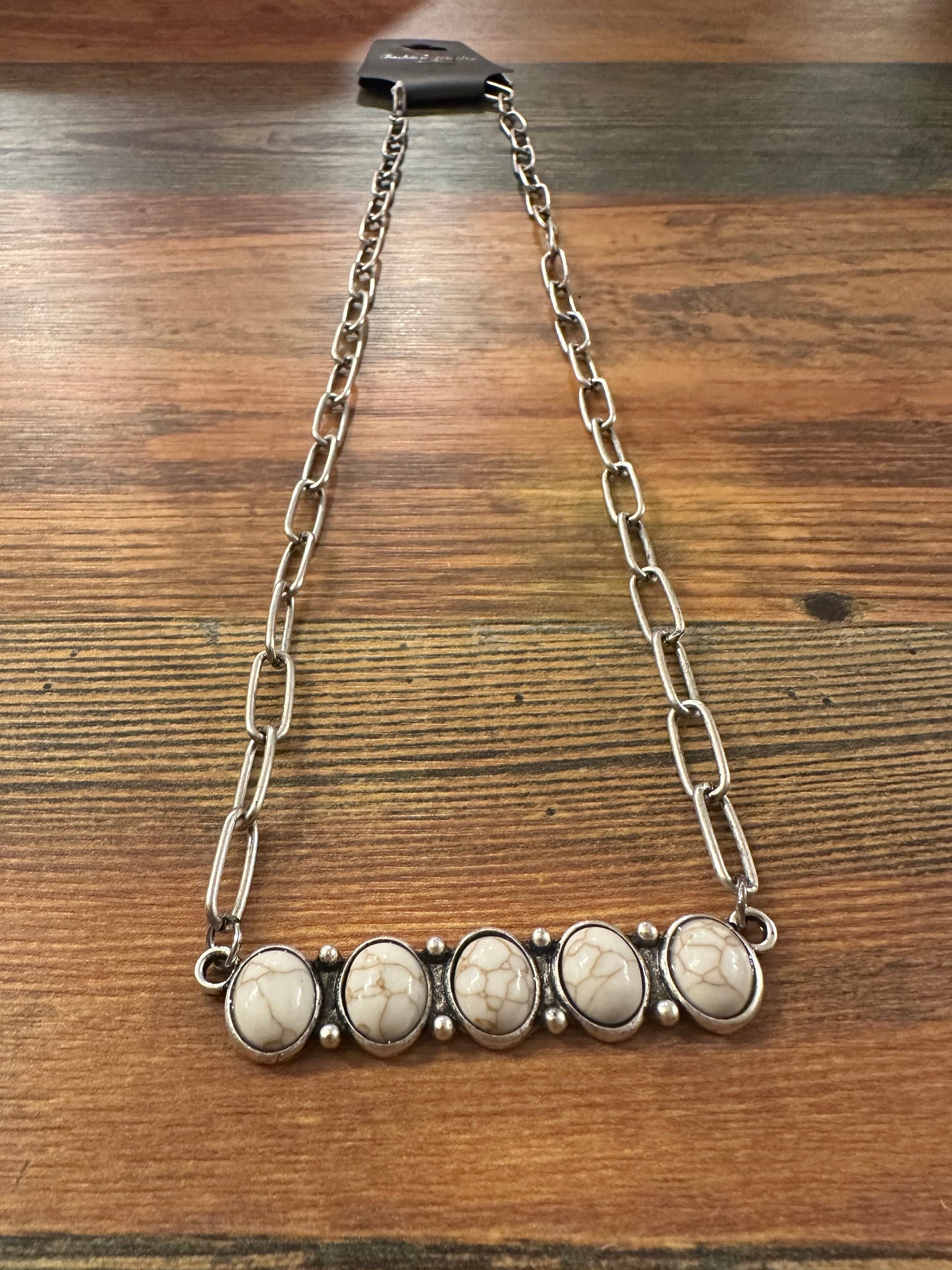 Circle Bar Necklace