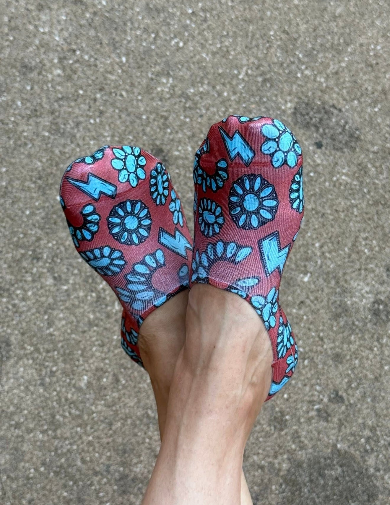 Western No Show Socks