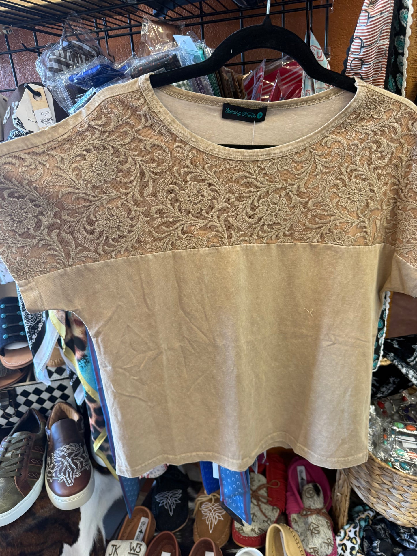 Out West Tooled Top