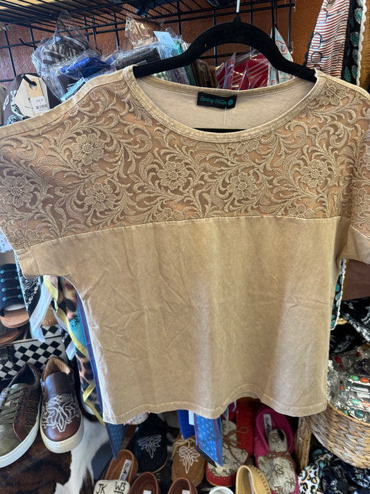 Out West Tooled Top
