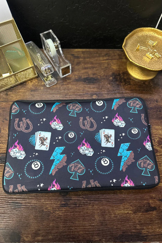 COWGIRL CHARM LAPTOP CASE