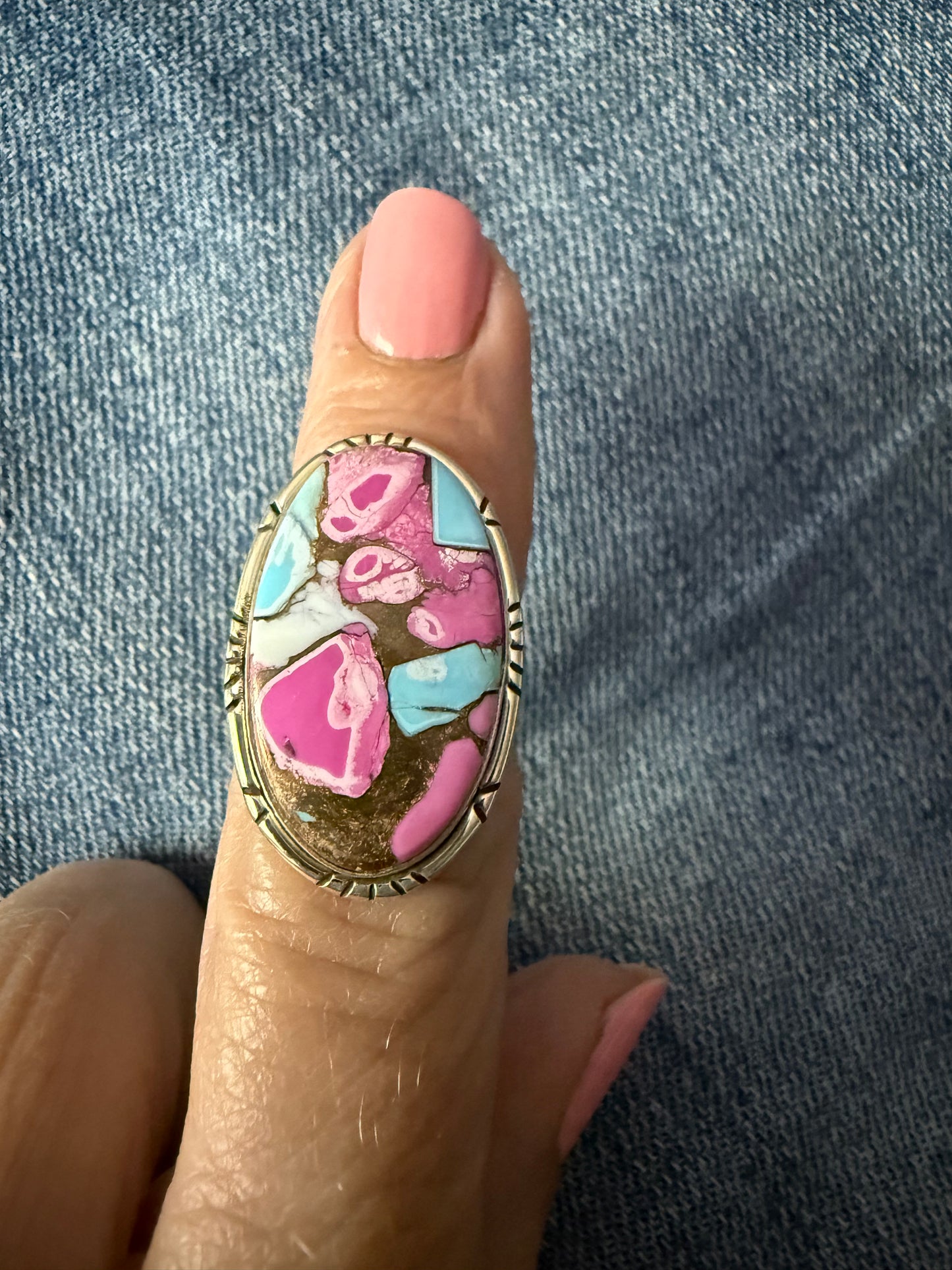 Cotton Candy Gidget Ring