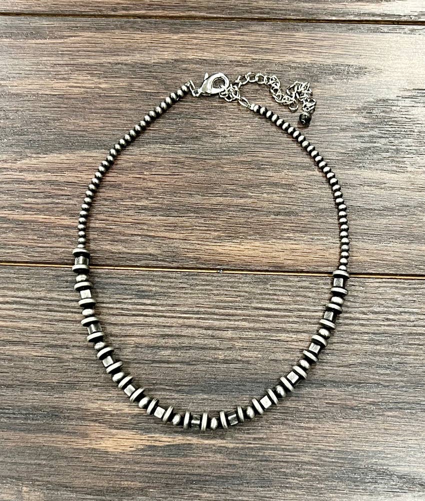 Addison Handmade Navajo Bead Necklace