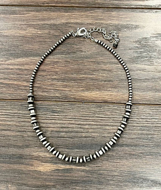 Addison Handmade Navajo Bead Necklace