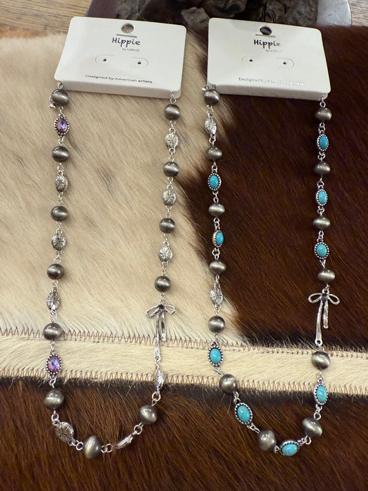 Bows & Beads Necklace