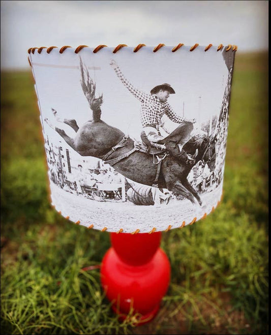 Lampshade Legend Bronc Rider Tibbs 11-inch Medium