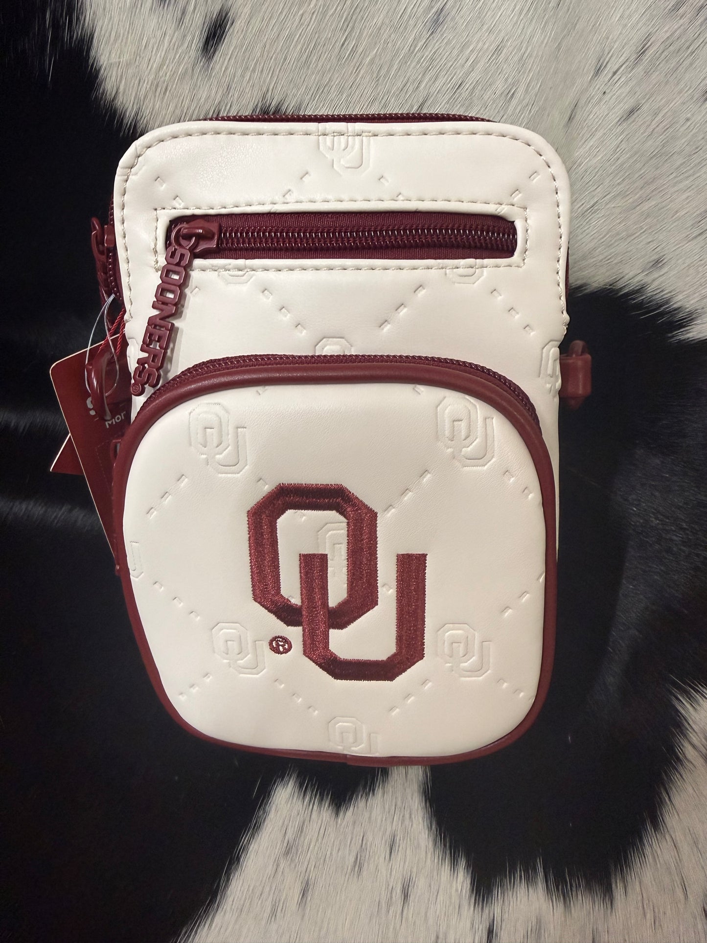 OU Crossbody with OU Strap and Wristlet