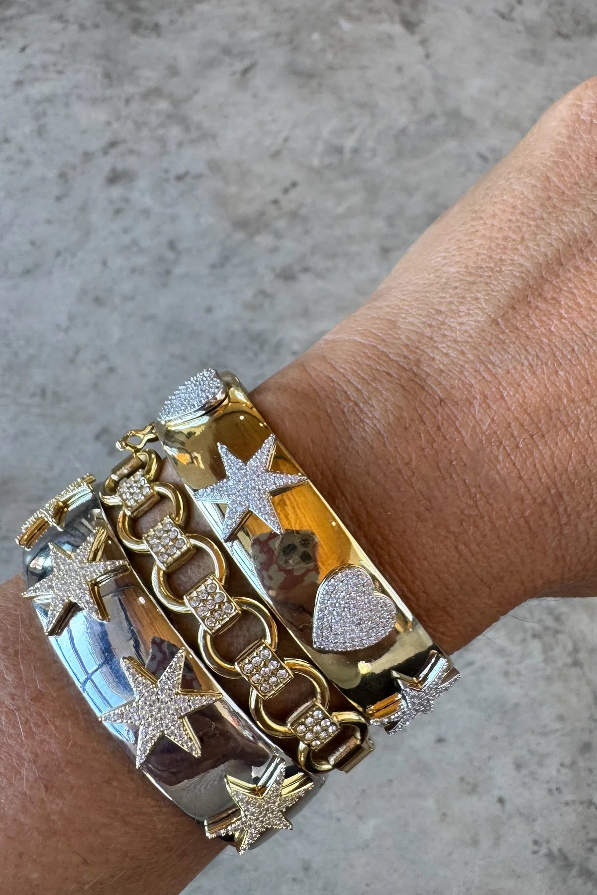 WRITTEN IN THE STARS BANGLES