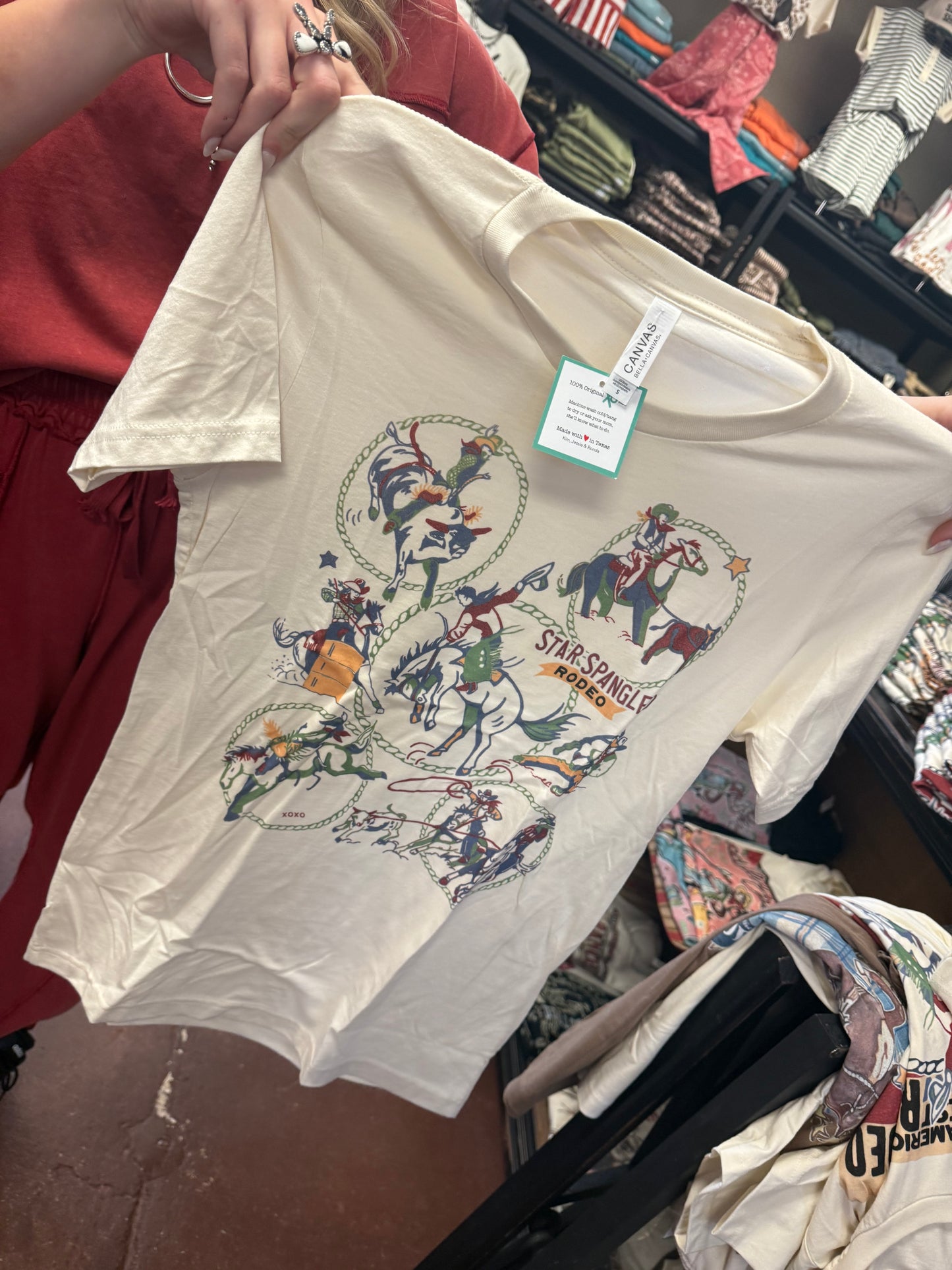 Xoxo Tee Star Spangled Rodeo