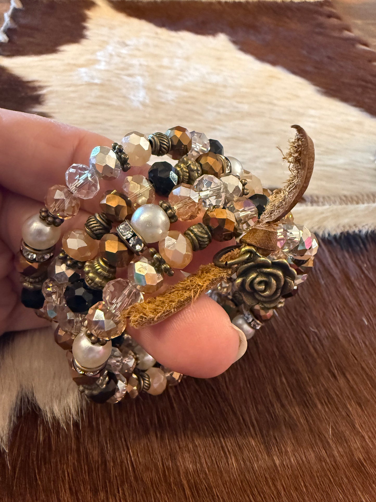 Beaded Wrap Bracelet